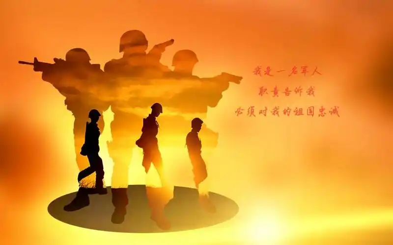 8·1建军节致敬退役军人,高清图片,节日壁纸-回车桌面