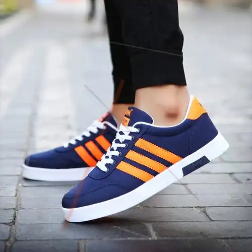 2020夏季韩版潮流男鞋新款板鞋子百搭休闲帆布鞋男士透气布鞋潮鞋