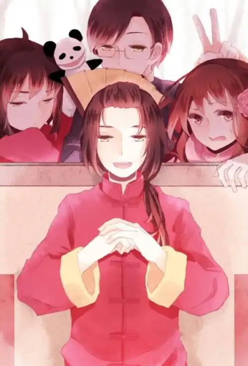 日本漫画黑塔利亚的中国人设很不错啦