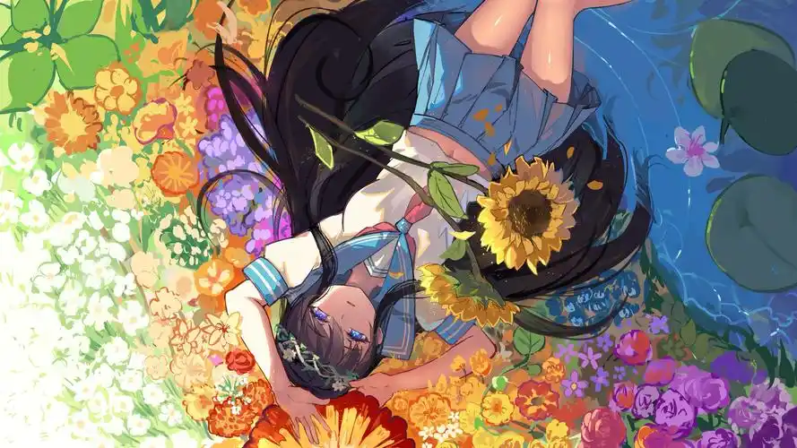 梦幻中的女孩,动漫人物-回车桌面