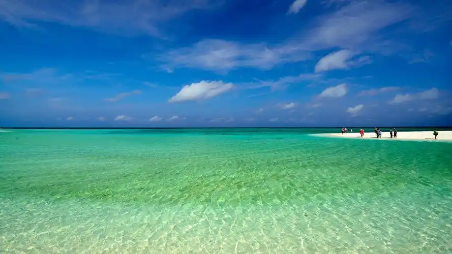 西沙全富岛海边清新沙滩图片桌面壁纸8下载_风景壁纸_壁纸下载_美桌网