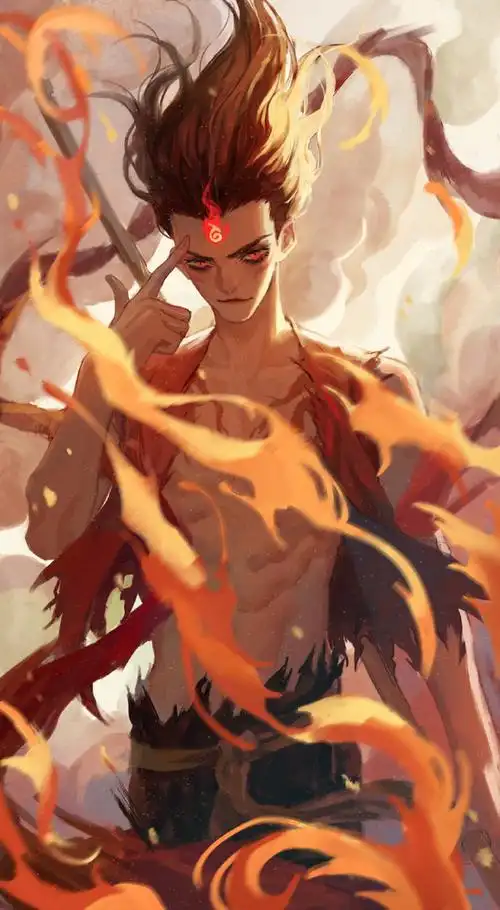 古言唯美古风插画壁纸魔童降世之哪吒哪吒来自网络