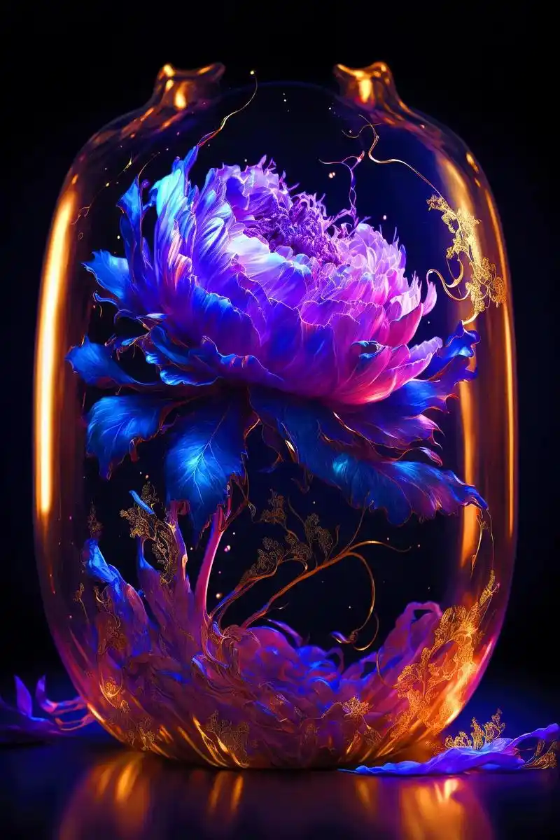 多彩牡丹花 #图文伙伴计划 #图文来了#手机壁纸 娶涂请看评 - 抖音