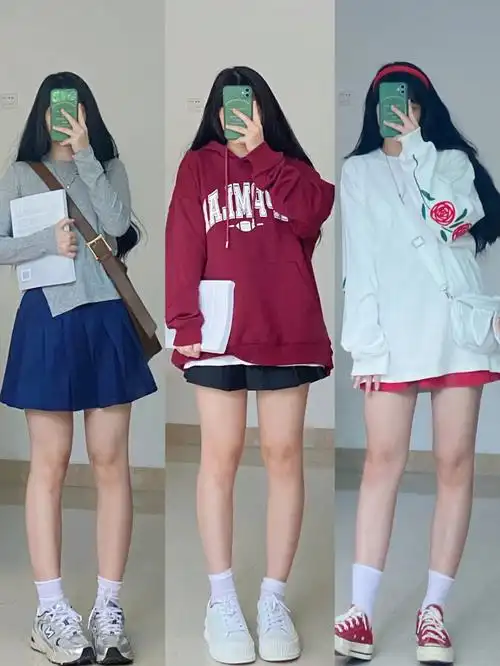 14宝藏百褶裙学生党初秋开学穿搭来啦