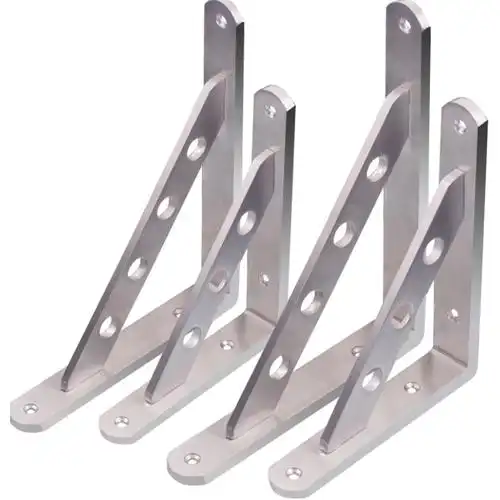 不锈钢三角支架墙上托架承重墙壁固定直角铁隔板支撑三脚架置物架