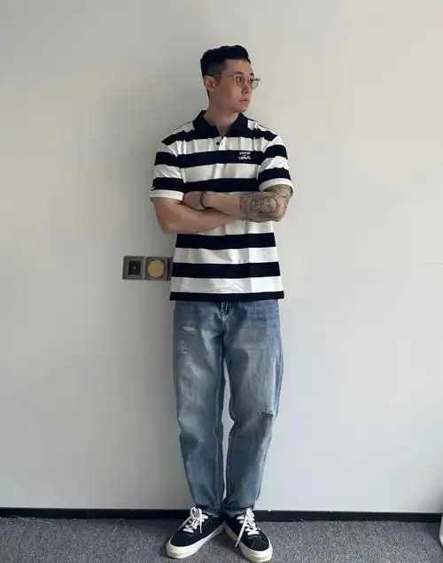 175cm70kg男生日潮穿搭休闲简约ootd