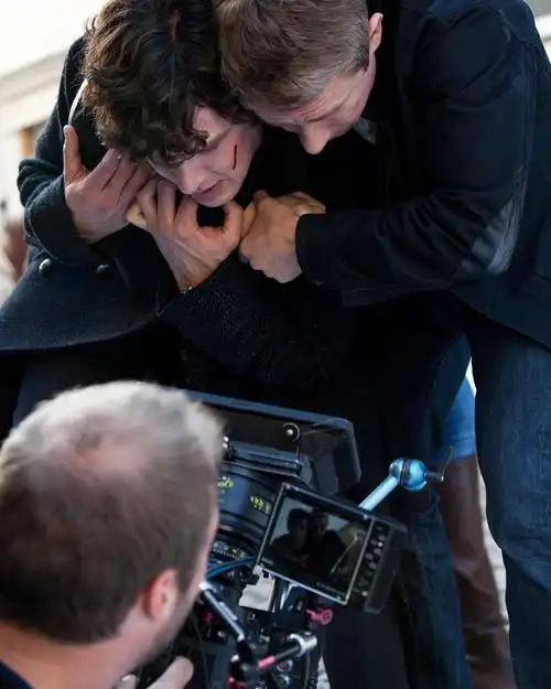 一些些神探夏洛克片场照片