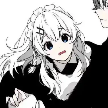 q版情侣头像呆萌一对