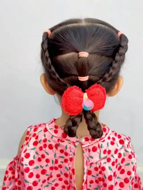 日常上学发型儿童发型短发