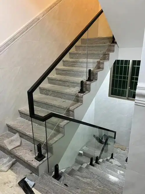 玻璃楼梯扶手简约风格款