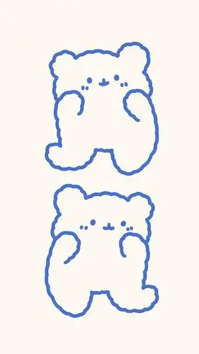 卡通俏皮 可爱风壁纸 手绘图