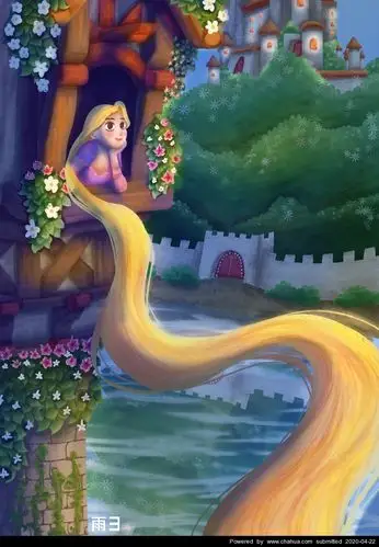 作品名称:长发公主