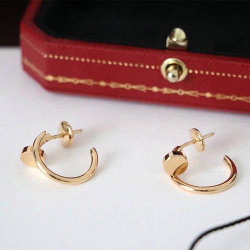 【二手99新】cartier卡地亚juste un clou系列 女士18k黄金钉子 耳环