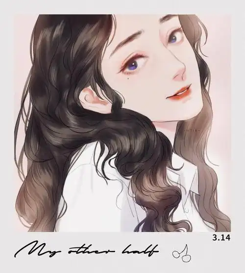 迪丽热巴手绘图源微博hti8