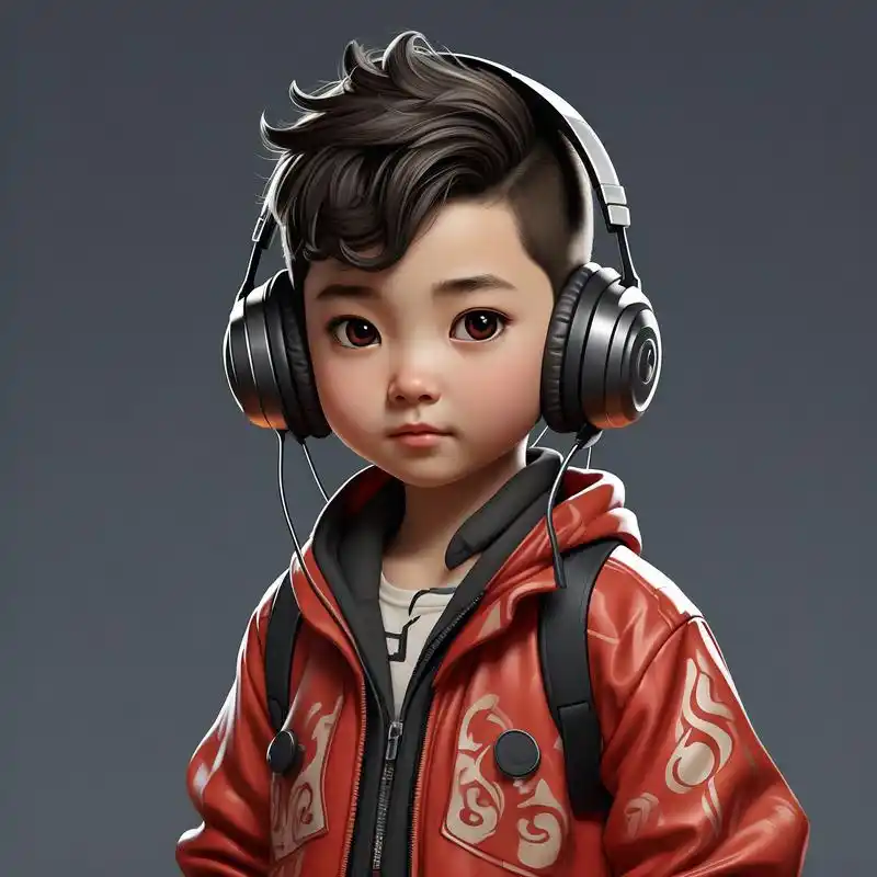 超可爱的q版男生头像9293