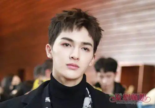 菱形脸男生什么发型最有修颜效果提菱形脸十度帅的发型有图有真相3