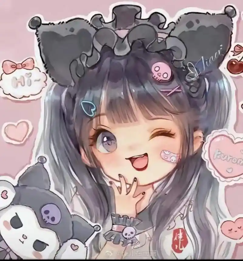 姐妹头像换起来啊 #可爱头像女卡通呆萌 #神仙闺蜜头像 # - 兑趑