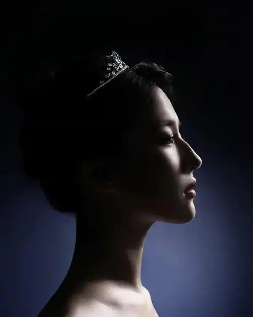 刘亦菲最新写真大片,天鹅颈真的太优越了,戴上精致皇冠气质满满