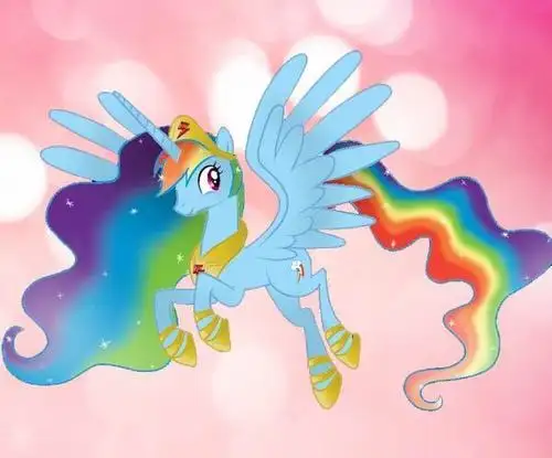 种族:独角兽→天角兽twilight sparkle (紫悦/暮光闪