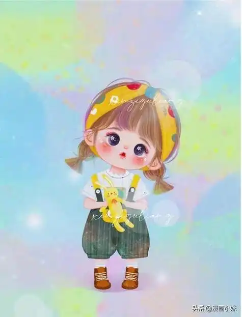 我是无敌无敌的小可爱卡通娃娃头像