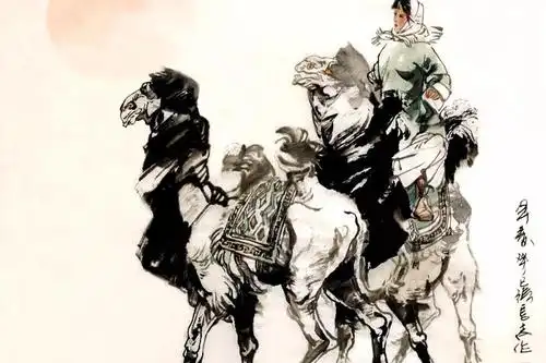 翰墨朝圣路 丹青立长志——我国当代著名画家张长志作品赏析