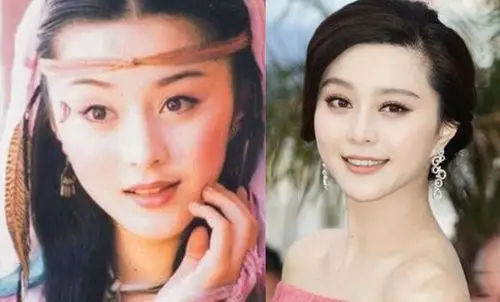 范冰冰整容前后照片被扒 隆鼻开眼角后变女神