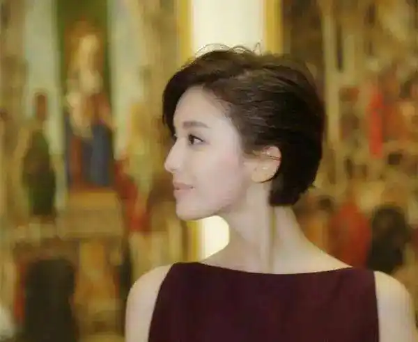 古力娜扎的微驼峰鼻自然精巧