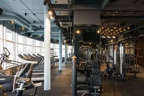 合肥健身房装修效果图健身房改造设计图片健身房装修风格