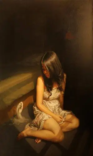 闫宝云人体油画欣赏 写实笔法展现女体魅力