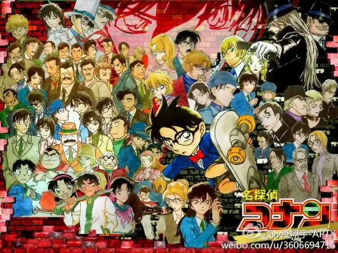 侵删名侦探柯南19942015全彩人物合照