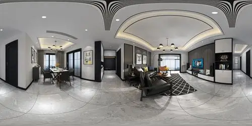 现代风全景|空间|室内设计|西橘效果图 - 原创作品 - 站酷 (zcool)