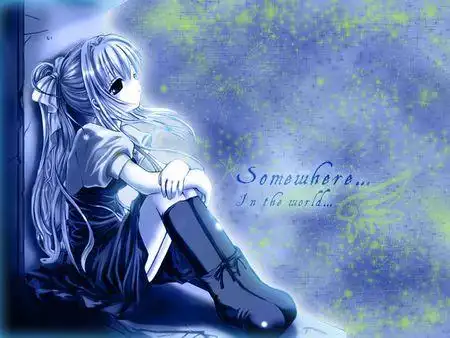 一些 伤感的动漫壁纸