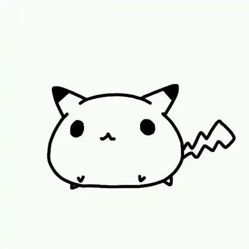 橡皮章素材简单 萌萌哒皮卡丘 橡皮章手作素材库