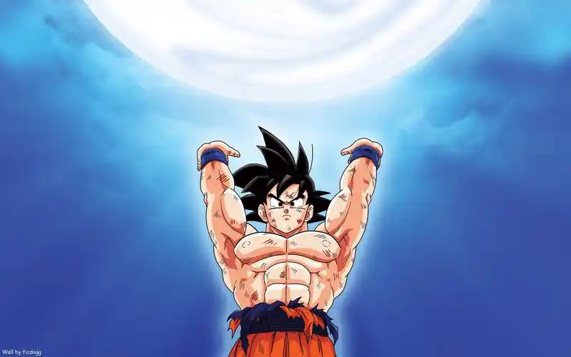 dragon ball z, goku, genkidama - 2560x1600