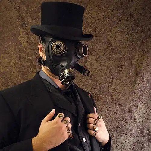 欧美复古金属双层翻盖圆形墨镜 男女个性潮人蒸汽朋克太阳眼镜