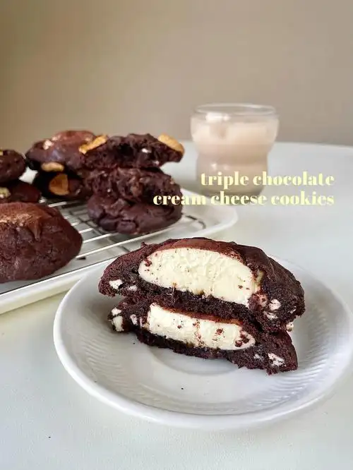 三重巧克力乳酪曲奇咖啡馆爆款04