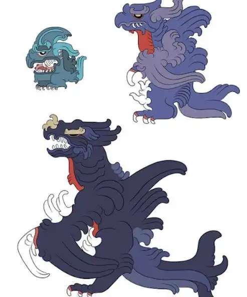 神奇宝贝圆陆鲨超进化简笔画