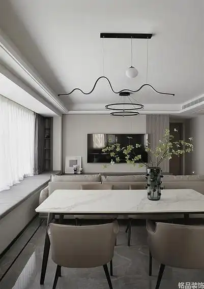 宸宇府119㎡现代风装修效果图