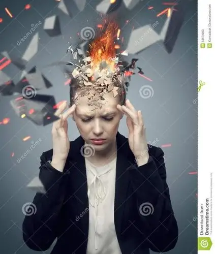 头痛炸了的感觉的图片