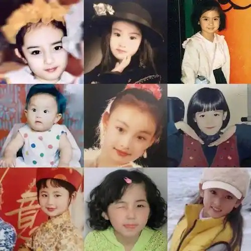 杨幂不愧是童星出身,小时候就星味十足!