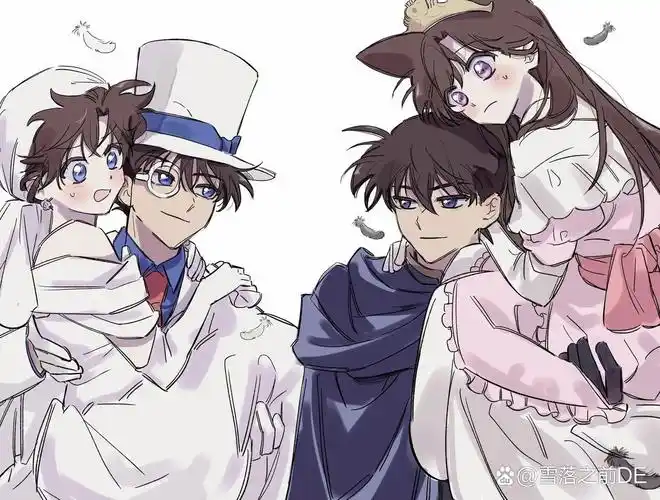 基德:哥哥,你看我能公主抱青子 新一:这有什么,我能单手抱兰