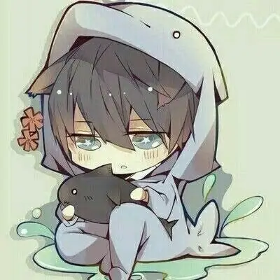 脸红的小哥哥是否在思念着谁_卡通动漫头像_我要个性网