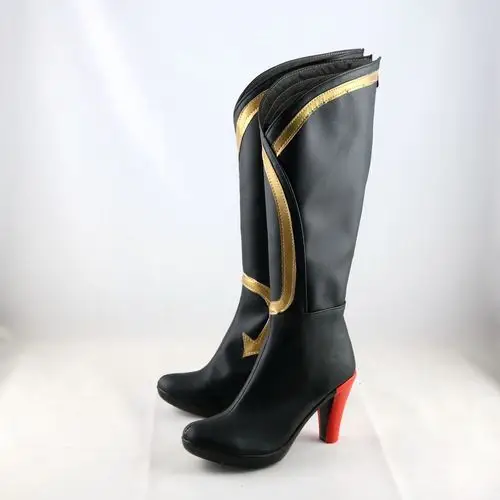 最终幻想14ff14吟游诗人70级校服cos鞋动漫游戏靴定做