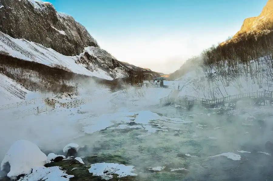 长白山温泉---小玉同学的东北行(2)