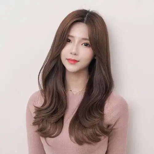 发型欣赏网红大波浪卷