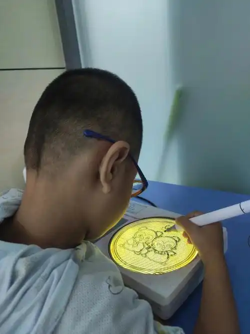 弱视训练第十九天第二次查视力