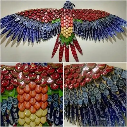 20个废旧材料"再生",创意动物艺术化,活灵活现,满分