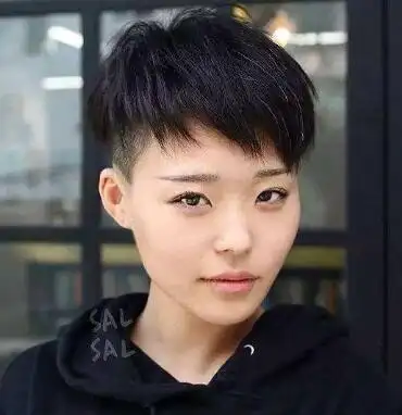 适合女生剪的帅气短发图片_短发_女生发型大全