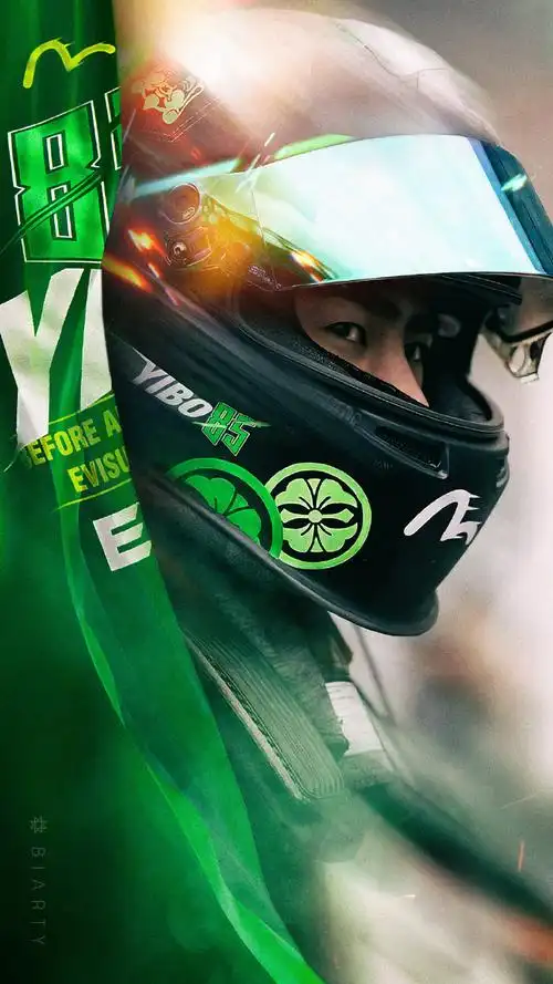 王一博##王一博赛车##evisu全球代言人王一博##王一博长空之王##青年