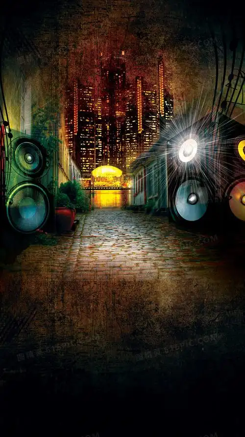 像素授权方式: 不可商用i下载png分享者:西柚炫彩背景炫酷音乐背景